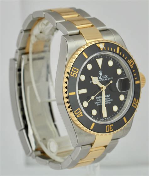 rolex 2 tone submariner|rolex submariner two tone 41mm.